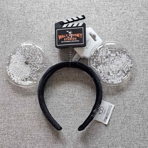 Disney Black and Silver Mickey Mouse Ears Headband